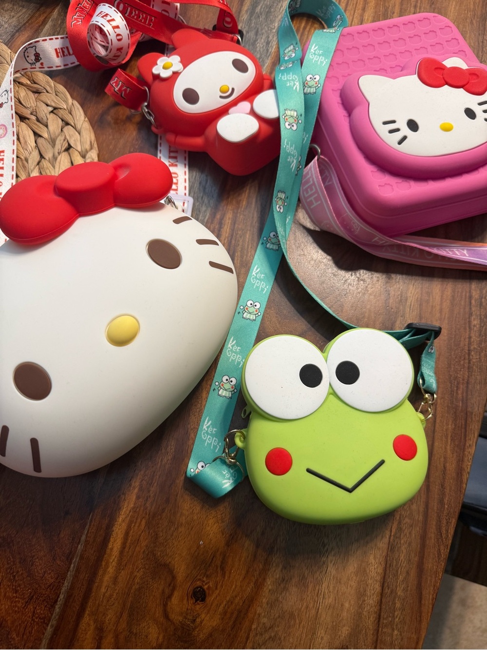 Hello Kitty Silicon Purse Lot